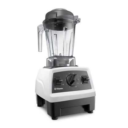Vitamix E310 Explorian Blender, Stainless Steel, Black & White