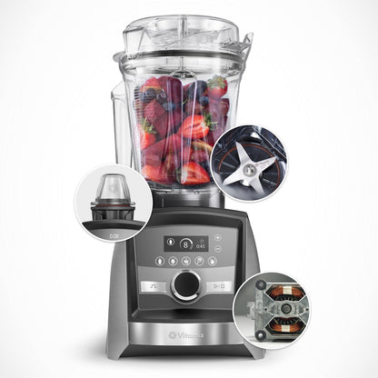 Vitamix Ascent 3500i Stainless Steel Blender Mixer