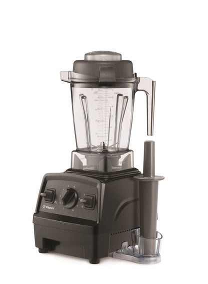 Vitamix E310 Explorian Blender, Stainless Steel, Black & White