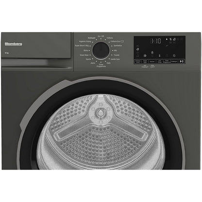 Blomberg LTA18321G 8kg Heat Pump Tumble Dryer Graphite