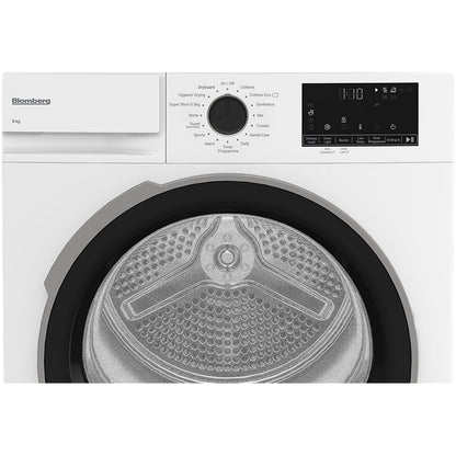 Blomberg LTA19321W Freestanding 9kg Heat Pump Tumble Dryer White Clearance
