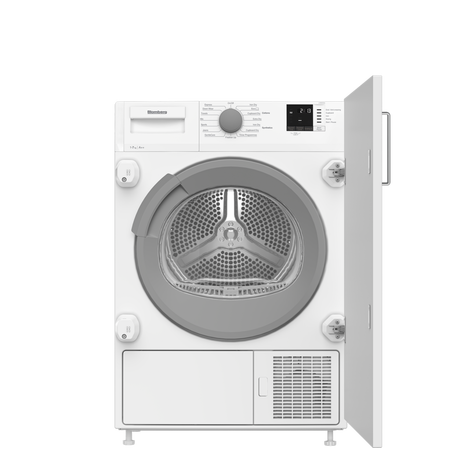 Blomberg LTIP07310 7kg Integrated Heat Pump Tumble Dryer White
