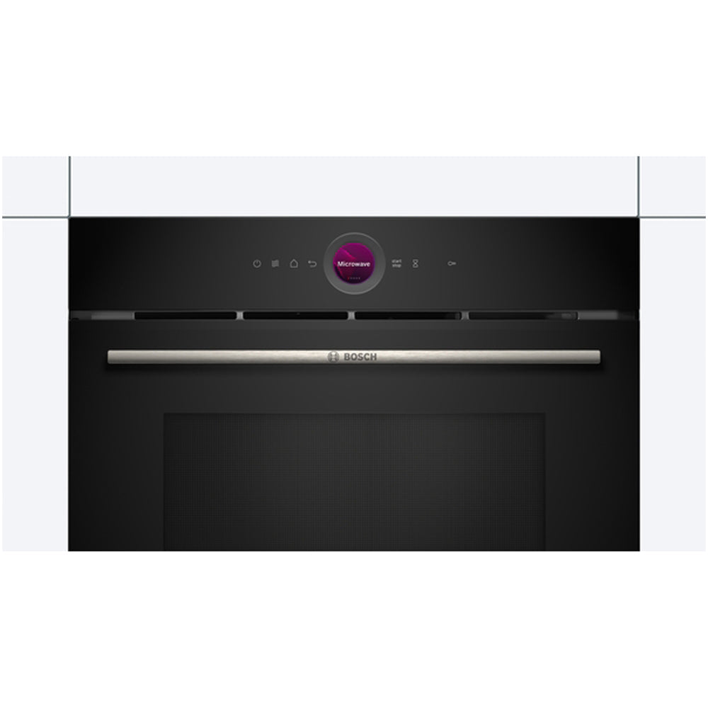 Bosch CEG732XB1B Series 8 Built-In Microwave & Grill Black
