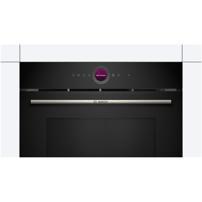Bosch CEG732XB1B Series 8 Built-In Microwave & Grill Black