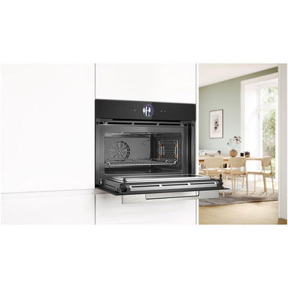 Bosch CMG7361B1B Series 8 Built-in compact Oven with Microwave function Black