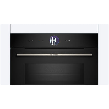 Bosch CMG7361B1B Series 8 Built-in compact Oven with Microwave function Black