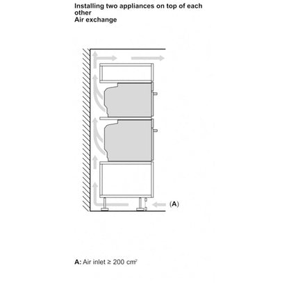 Bosch CMG7761B1B Series 8 Built-In Combi Microwave - Black