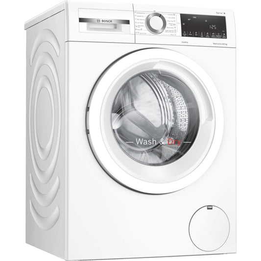Bosch Series 4 WNA134U8GB Freestanding Washer Dryer 8kg/5kg 1400 Spin White - Clearance