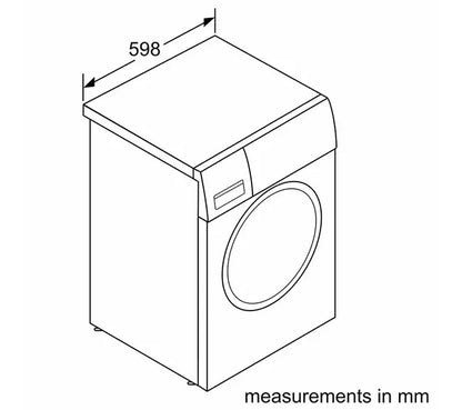 Bosch WGE03408GB Series 2 8kg 1400 Spin Washing Machine White