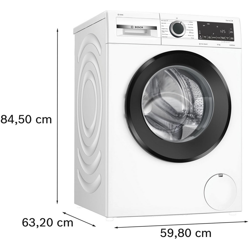 Bosch Series 6 WGG254F1GB 10kg 1400 Spin Washing Machine White - A Rated