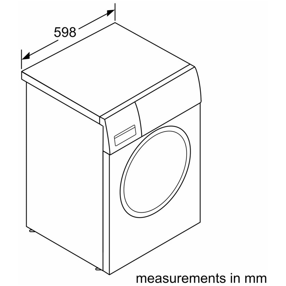 Bosch Series 6 WGG254F1GB 10kg 1400 Spin Washing Machine White - A Rated
