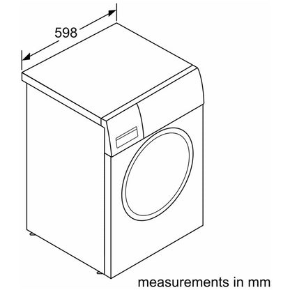 Bosch Series 6 WGG254F1GB 10kg 1400 Spin Washing Machine White - A Rated