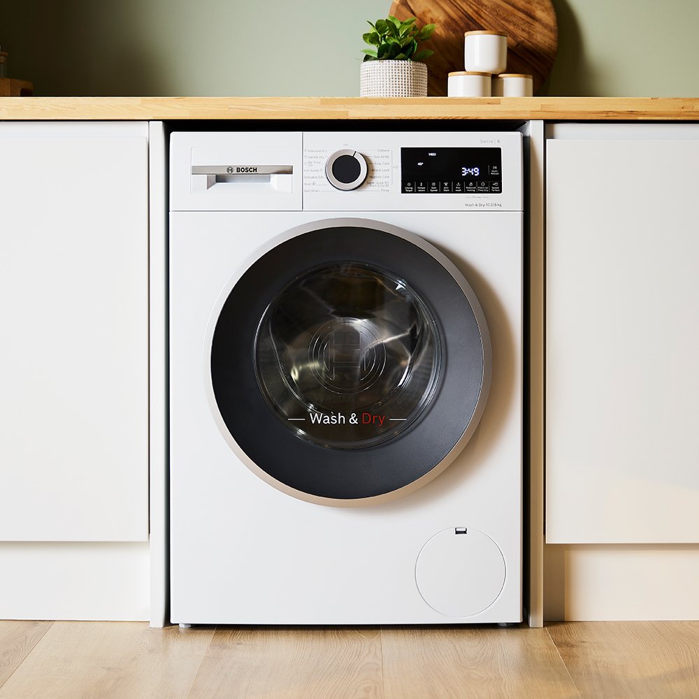 Bosch WNG25401GB Series 6 Freestanding Washer Dryer 10.5+6kg 1400 Spin White