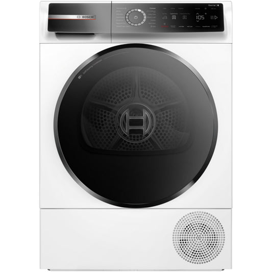 Bosch WQB246C9GB Series 8 9kg Heat Pump Tumble Dryer White - A+++ Rated