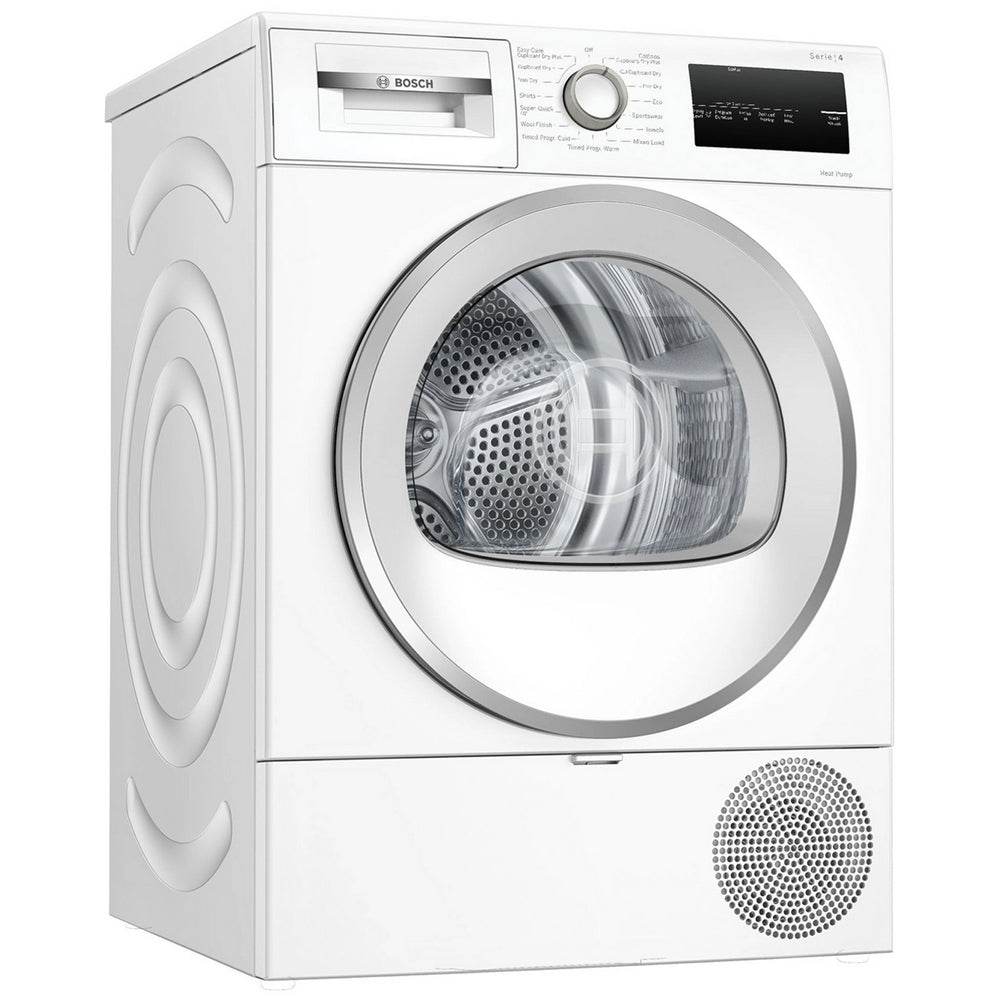 Bosch WTH85224GB Series 4 8kg Heat Pump Tumble Dryer White