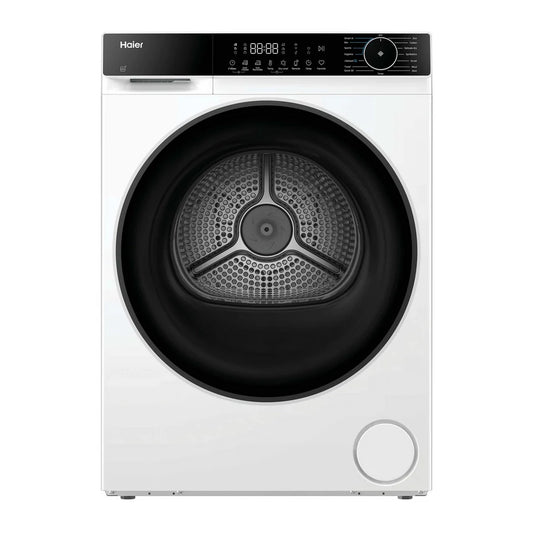 Haier HD80-D357U1 8kg Freestanding Heat Pump Tumble Dryer White - D Rated