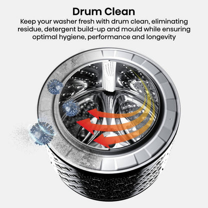 Hisense KitchenFit 5i Series WF5I9043BWFS 9kg 1400 Spin WiFi-enabled Freestanding Washing Machine White