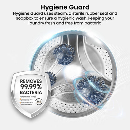 Hisense KitchenFit 5i Series WF5I9043BWFS 9kg 1400 Spin WiFi-enabled Freestanding Washing Machine White