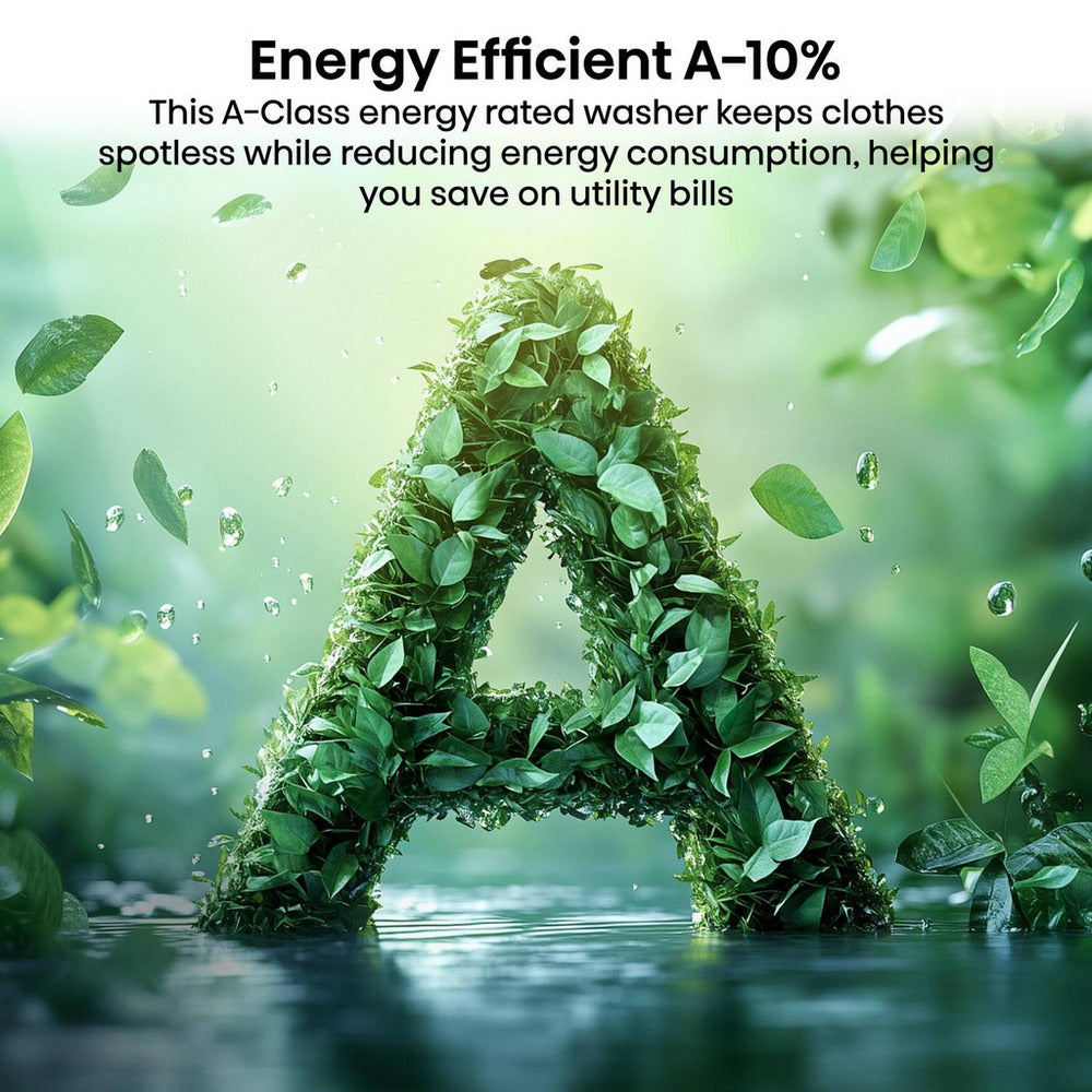 Hisense KitchenFit 5i Series WF5I9043BWFS 9kg 1400 Spin WiFi-enabled Freestanding Washing Machine White