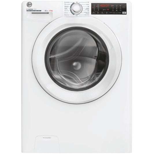 Hoover H3WPS486TAM6-80 8kg 1400 Spin Freestanding Washing Machine White A Rated