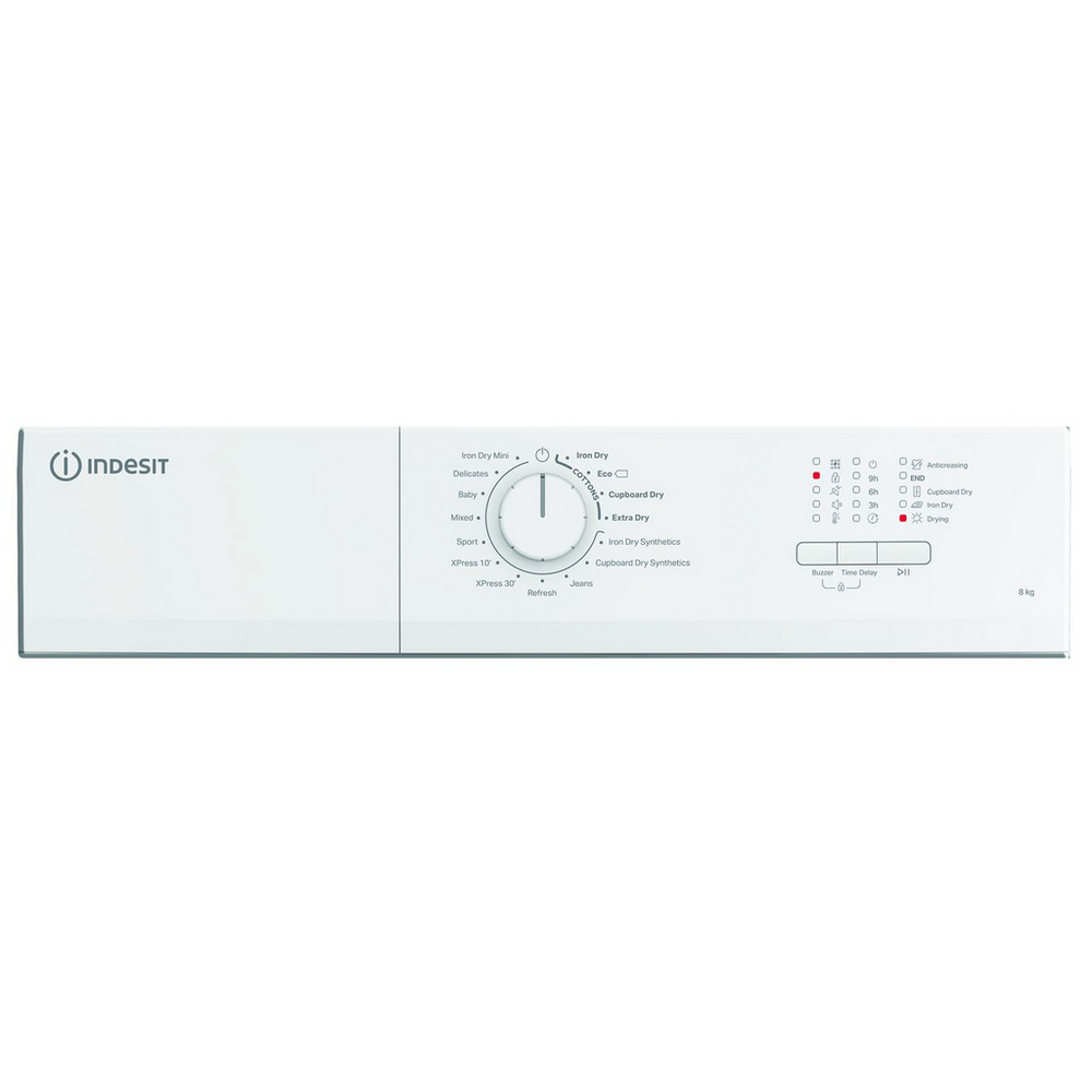 Indesit CYDA81WWGLUK Freestanding 8kg Vented Timer Dry White