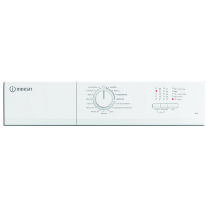 Indesit CYDA81WWGLUK Freestanding 8kg Vented Timer Dry White