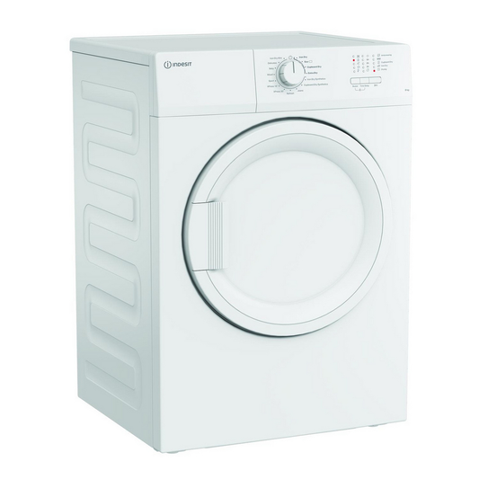 Indesit CYDA81WWGLUK Freestanding 8kg Vented Timer Dry White
