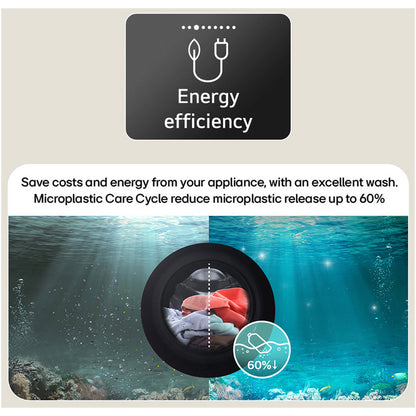 LG F4X7009TWB 9kg 1400 Spin AI Direct Drive Freestanding Washing Machine White