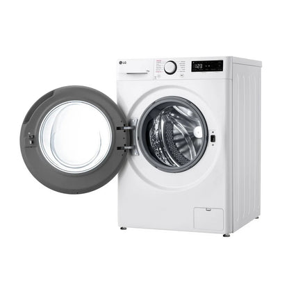 LG F4Y510WBLN1 Washing Machine Front Load 10 kg 1400 Spin White - Clearance