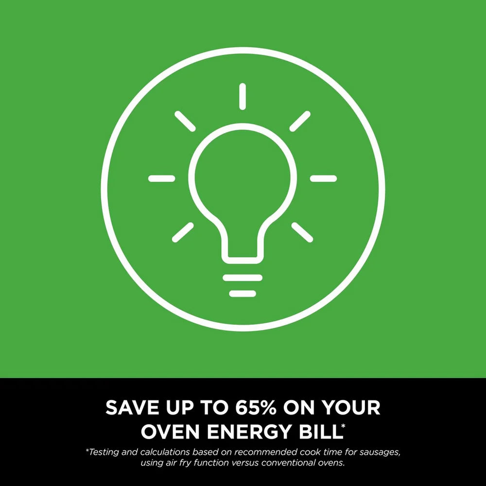 Ninja MAX 6 in 1 Dual Zone Air Fryer DZ400UK 9.5L Gunmetal Grey - Clearance