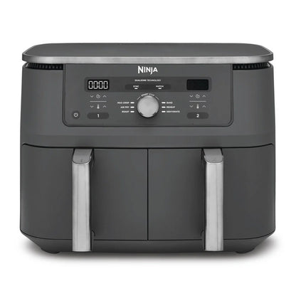 Ninja MAX 6 in 1 Dual Zone Air Fryer DZ400UK 9.5L Gunmetal Grey - Clearance
