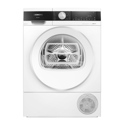 Siemens WQ45G2D2GB iQ500 9kg Heat Pump Condenser Tumble Dryer White